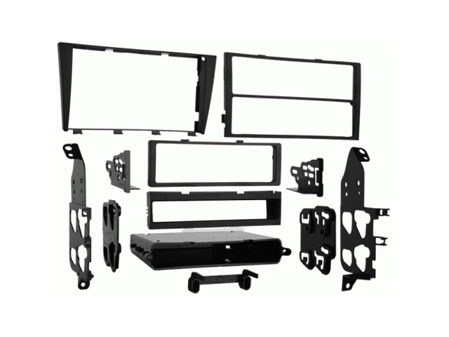 Metra - Dash Kit for Select 2001-2005 Lexus IS 300 IS300 DIN DDIN - Black - image 4