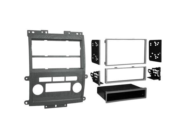 Metra - Dash Kit for Select 2009-2012 Nissan Frontier Xterra DIN DDIN - Gray - image 5