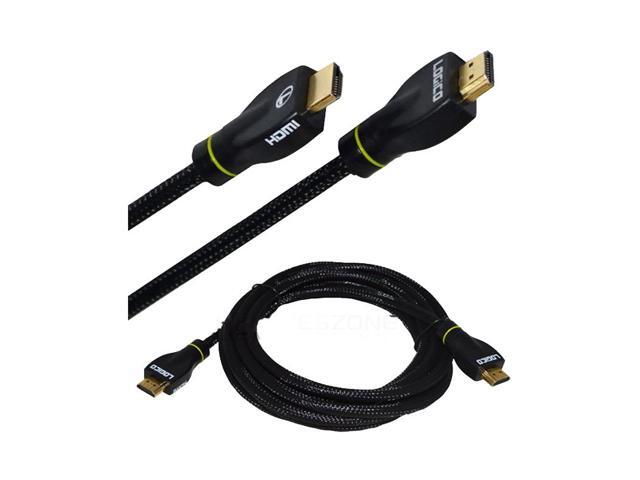 Black 50 ft 1080p 4K TV PC Blu-Ray High Speed HDMI Cable 3D Support w/ Ethernet - image 4