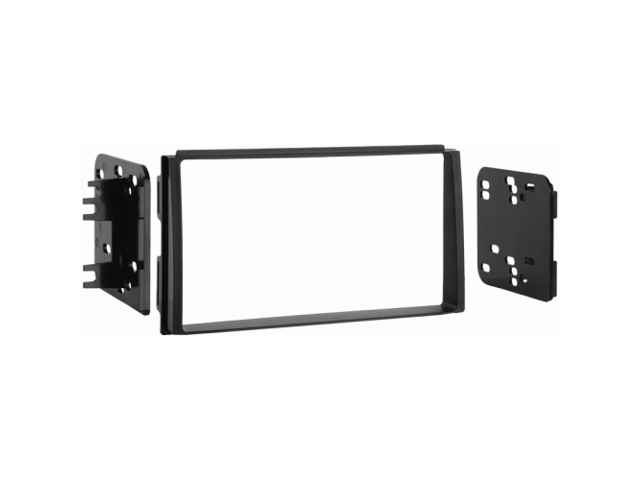 Metra - Dash Kit for Select 2007-2009 Kia Spectra Spectra DDIN - Black - image 4