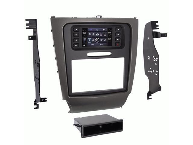Metra - Dash Kit for Select 2006-2013 Lexus IS 250 IS DIN DDIN - Tone Gray/Black - image 4