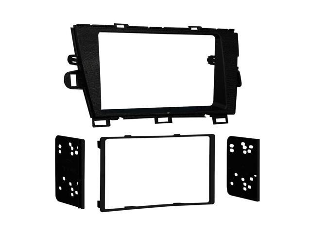 Metra - Dash Kit for Select 2010-2015 Toyota Prius DDIN - Black - image 4