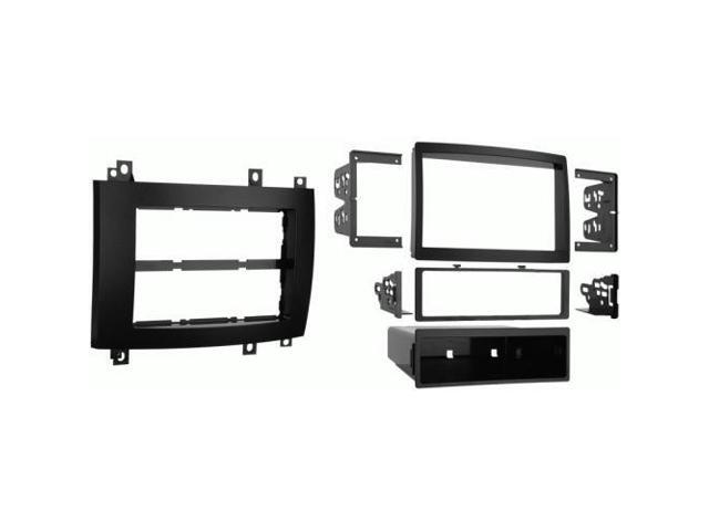Metra - Dash Kit for Select 2003-2007 Cadillac CTS DIN DDIN - Black - image 4