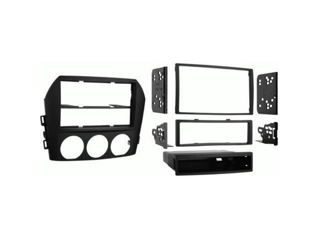 Metra - Dash Kit for Select 2006-2008 Mazda Miata DIN DDIN - Black - image 5
