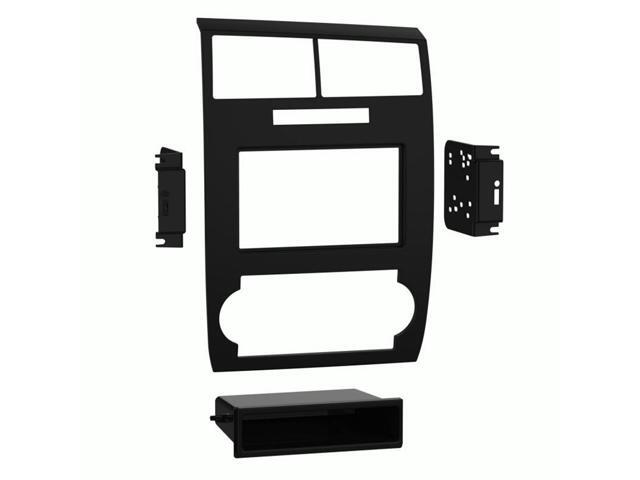 Metra - Dash Kit for Select 2005-2007 Dodge Charger DIN - Matte Black - image 5
