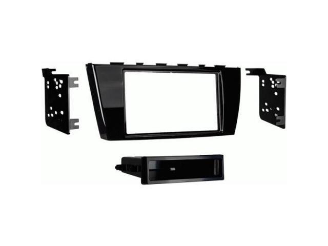 Metra - Dash Kit for Select 2014-2018 Mitsubishi Mirage DIN DDIN - Gray - image 3