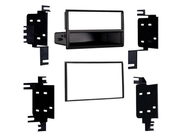 Metra - Dash Kit for Select 2007-2019 Nissan Versa Rogue Rogue DIN DDIN - Black - image 4