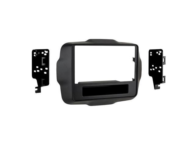 Metra - Dash Kit for Select 2015-2021 Jeep Renegade DIN DDIN - Black - image 5
