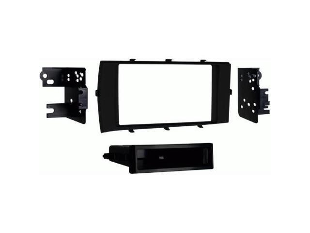 Metra - Dash Kit for Select 2012-2014 Toyota Prius DIN - Black - image 7