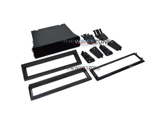 Metra - Dask Pocket for Select 1992-2011 Subaru Volkswagen Mercedes-Benz Mitsubishi DIN - Black - image 11