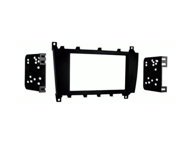 Metra - Dash Kit for Select 2005-2012 Mercedes-Benz C Class G DDIN - Matte Black - image 5