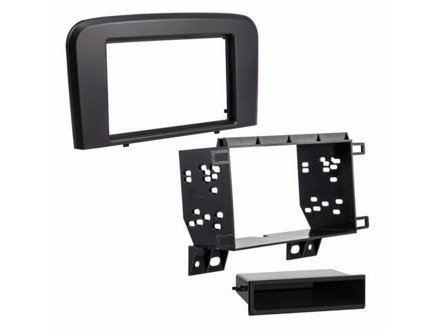Metra - Dash Kit for Select 1999-2006 Volvo S80 DIN DDIN - Black - image 7