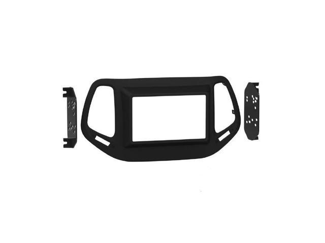 Metra - Dash Kit for Select 2017-2023 Jeep Compass DDIN - Black
