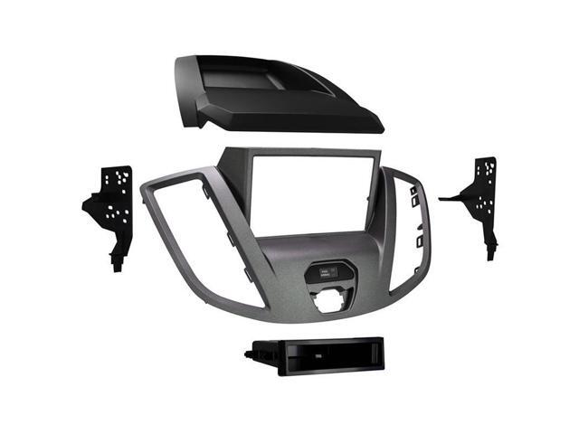 Metra - Dash Kit for Select 2015-2019 Ford Transit DIN DDIN - Gray - image 7