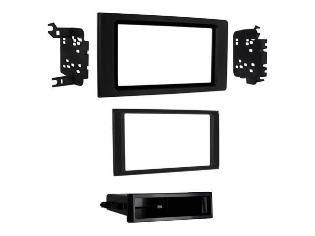 Metra - Dash Kit for Select 2016-2023 Toyota Tacoma DIN DDIN - Matte Black - image 3