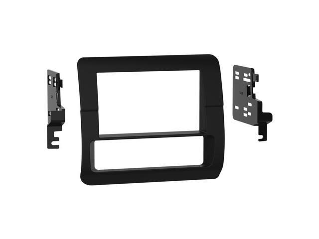 Metra - Dash Kit for Select 1992-1998 Ford F-250/350/450/550/650/750 F-Series Pickup Bronco DDIN - Black - image 4