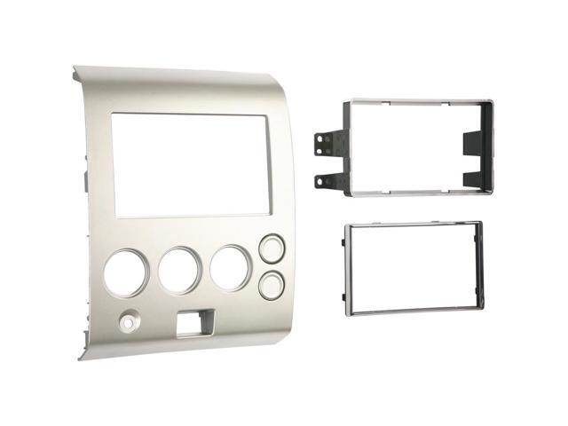 Metra - Dash Kit for Select 2004-2007 Nissan Titan DDIN - Silver - image 5
