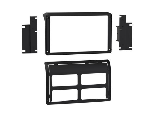 Metra - Dash Kit for Select 2011-2017 Jeep Wrangler Vehicles - Matte Black - image 3