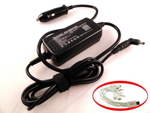 iTEKIRO Car Charger 4 Asus Q200E Q200E-Bhi3t45 S200E S200E-Ct157h S200E-Ct158h S200E-Ct178h S200E-Ct182h S200E-Rhi3t73 X201 X201E X201E-Dh01 X202...
