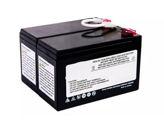 Powerwarehouse APCRBC109-PW replacement battery compatible with Battery Cartridge #109, BR1200LCDI, BR1300LCD, BR1500LCD, BX1300LCD, BX1300LCD-CN,...