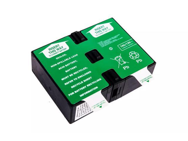 Powerwarehouse APCRBC123-PW replacement battery compatible with Battery Cartridge #123, BN1080G, BN1250G, BN1350G, BR1000G, BR1000G-CN, BR900G-AR,...