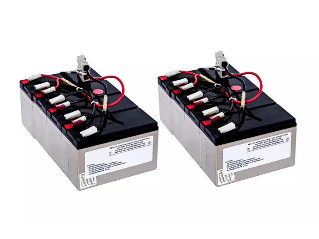 Powerwarehouse RBC12-PW replacement battery compatible with Battery Cartridge #12, IAX1SU3KP1, PSXBRSU5KT, SU2200R3BX120, SU2200R3IBX120,...