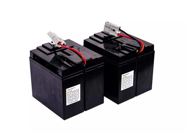 Powerwarehouse RBC55-PW replacement battery compatible with Battery Cartridge #55, SMT2200, SMT2200C, SMT2200I, SMT2200I-AR, SMT2200IC, SMT2200TW,...