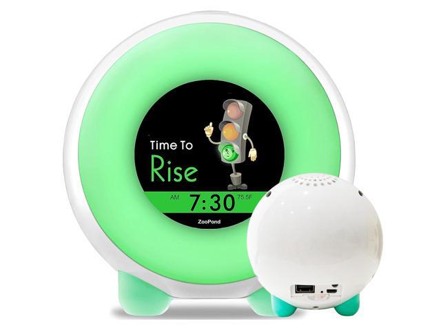 Maximal Power Full-Color Mobile Display Alarm Clock for Kids, Kids Alarm Clock, Kids Night Light, Ok to Wake Clock, Wake Up Light, Toddler Clock...