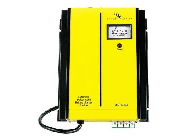 Samlex - SEC1230UL - Samlex - Sec1230ul 30 Amp 12 Vdc Commercial Grade Lead-acid Battery Charger Or Power Supply
