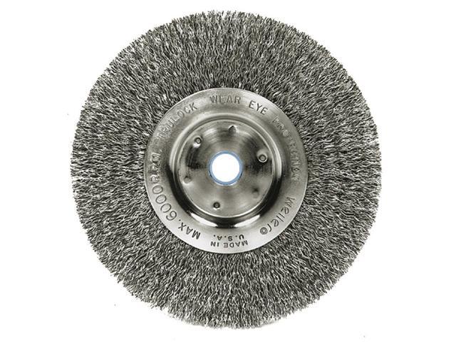 Photos - Other Power Tools WEILER 93393 Crimped Wire Wheel Wire Brush, Threaded Arbor 01705 