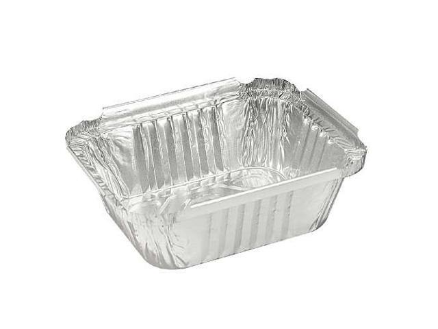 Handi-Foil Aluminum Oblong Pan 2 1/4 lb 8 1/2 x 5 15/16 x 1 13/16 500/Carton
