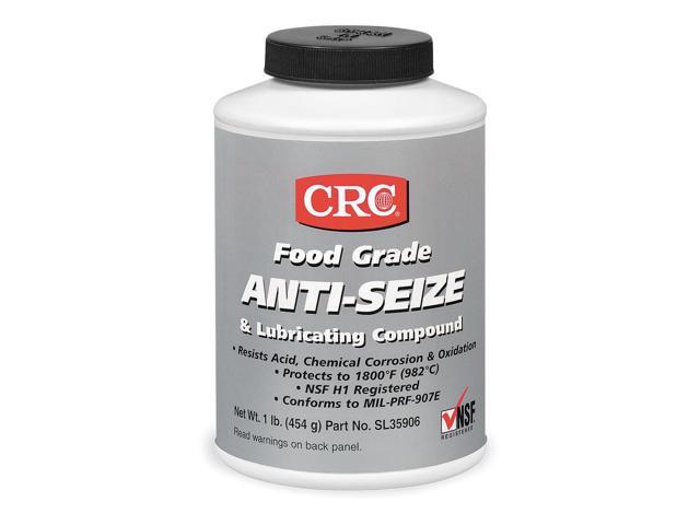 CRC SL35906 Anti-Seize, Brush Top, Paste, White, 16 Oz.