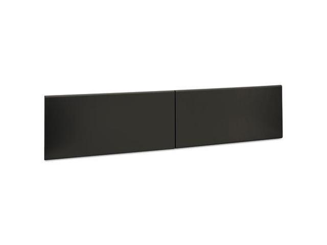 HON 38000 Series Hutch Flipper Doors For 72'w Open Shelf 36w x 15h Charcoal 387215LS