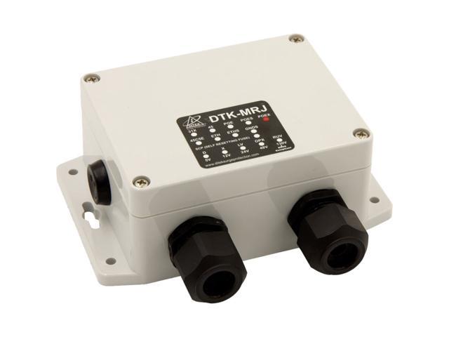 Ditek - DTK-MRJPOEX - DITEK DTK-MRJPOEX Surge Suppressor/Protector - RJ-45 - 144 VA - 48 V Input - Network