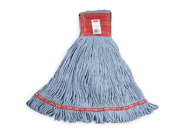 RUBBERMAID COMMERCIAL FGA25306BL00 5 in String Wet Mop, 28 oz Dry Wt, Side Gate