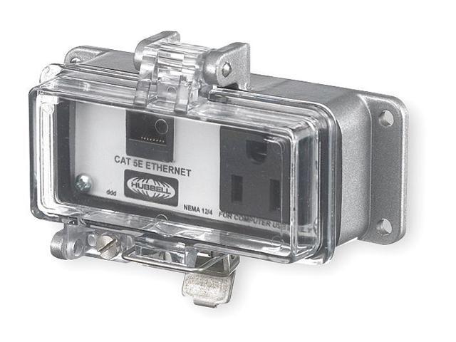 Hubbell 52472 Power and Data Access Port