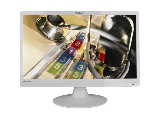 PLANAR PLL2210MW (997-6404-00) 22' (Actual size 21.5') 1920 x 1080 60 Hz D-Sub, DVI-D Built-in Speakers LED-Backlit LCD Monitor
