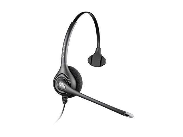 Plantronics 64338-31 SupraPlus HW251N Mono Corded Headset W/ Quick Disconnect
