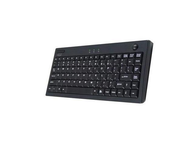 Adesso Mini Trackball Keyboard 800dpi - AKB-310UB