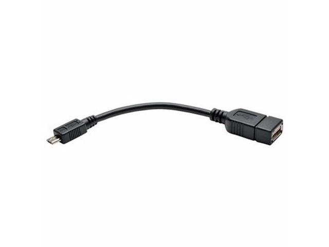 Tripp Lite Micro USB to OTG Host Adapter Cable - USB cable - 5.9 in - U052-06N