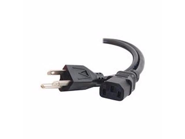 C2G 8FT 16 AWG UNIVERSAL POWER CORD (NEMA 5-15P TO IEC320C13) - POWER CABLE - 8 FT-29928