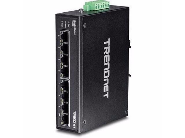 8port Hi Gigabit Dinrailswitch - TI-G80
