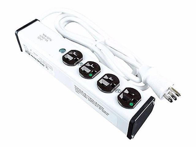 C2G / Cables To Go 16309 6 ft. 4-outlet 120V/15A Patient Grade