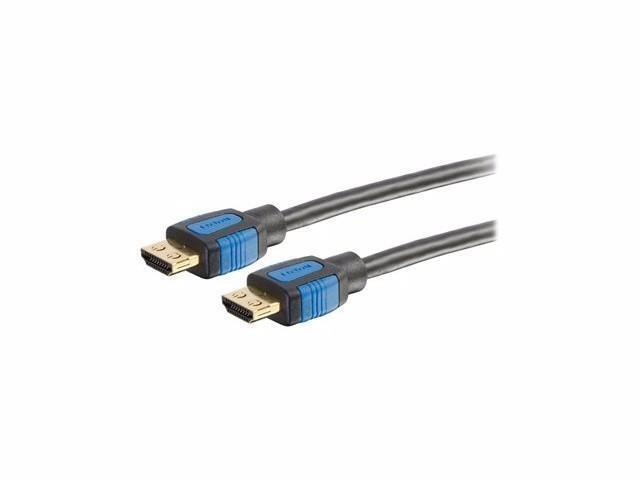 C2G 29679 4K UHD High Speed HDMI Cable (60Hz) with Gripping Connectors, Black (12 Feet, 3.65 Meters)