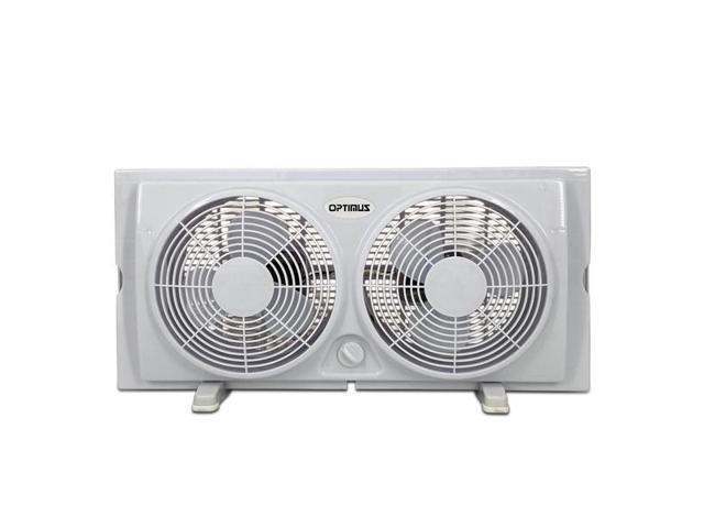 Optimus F-5280 7' Twin 2-Speed Window Fan