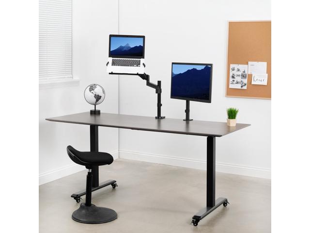 VIVO 10' to 15.6' Single Laptop Stand Desk Mount, Adjustable Notebook Holder