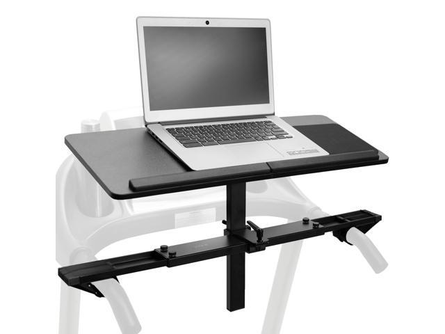 VIVO Universal Height Adjustable Wood Laptop Treadmill Desk, Ergonomic Notebook Mount Stand with Mouse Pad (STAND-TDML4)