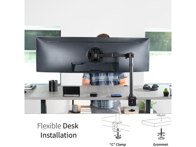 VIVO Single Ultrawide Monitor Desk Mount Adjustable Stand for Screens up to 45 - image 4