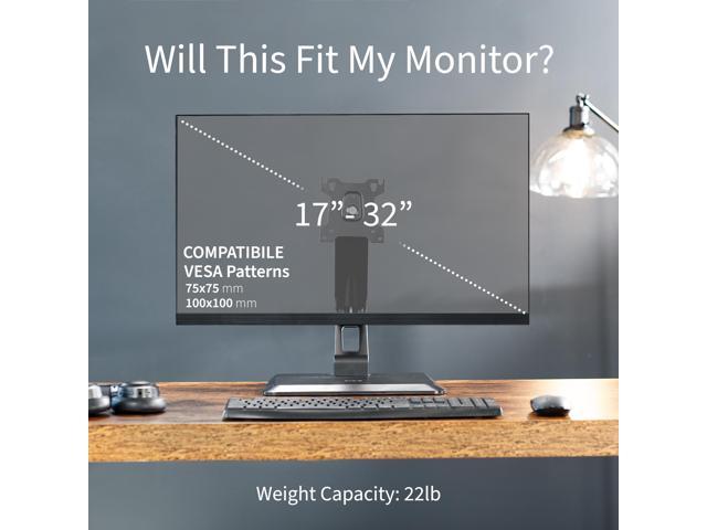 VIVO Freestanding Monitor Arm Mount for 17' to 32' Touch Screens