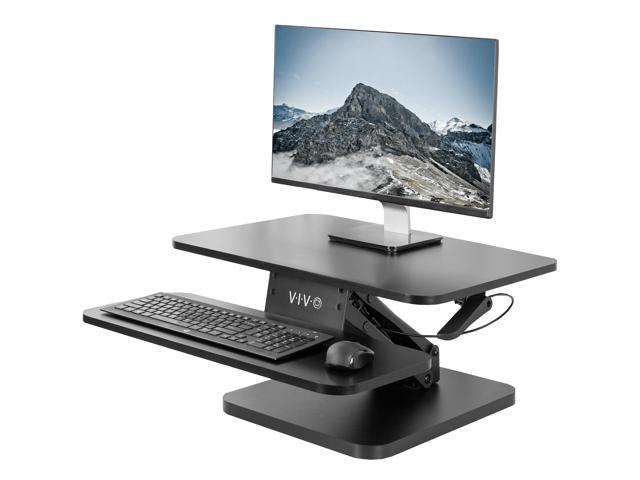 VIVO Height Adjustable Standing Desk Gas Spring Riser 25' Tabletop Sit Stand
